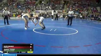 145 lbs 5th Place Match - Kaden Tomac, New Salem-Almont vs Alex Ibanez, Grafton