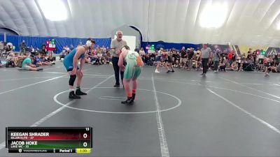 210 lbs Round 3 (8 Team) - Keegan Shrader, Killer Elite vs Jacob Hoke, Lake WC