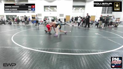 138 kg 3rd Place - Gabriel Rosado, Gold Rush Wrestling vs Jubin Aliabadi, Young Guns Nashville Wrestling
