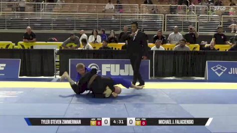 Michael J. Falacienski vs Tyler Steven Zimmerman 2025 Pan Jiu Jitsu IBJJF Championship