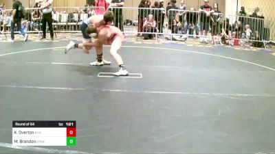 116 lbs Round Of 64 - Kael Overton, Athlos vs Matthew Brandon, Stampede WC