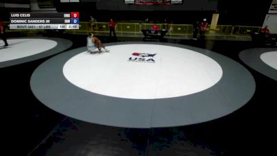 97 lbs 3rd Place Match - Luis Celis, East Bakersfield High School Wrestling vs Dominic Sanders Jr, Chabot Gladiator Wrestling