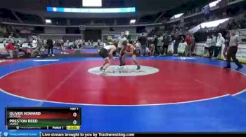 5 lbs Quarterfinal - Oliver Howard, Decatur vs Preston Reed, Jasper