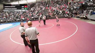 3A 125 lbs Semifinal - Brooklyn Barney, Canyon View vs Haedyn Herren, Grantsville