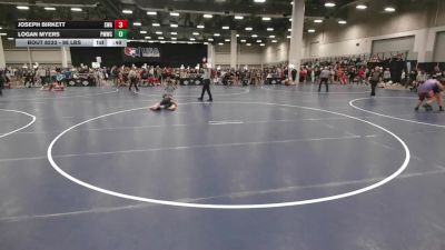 98 lbs Cons. Rd Of 16 - Logan Myers, Perry Meridian Wrestling Club vs Joseph Birkett, Sebolt Wrestling Academy