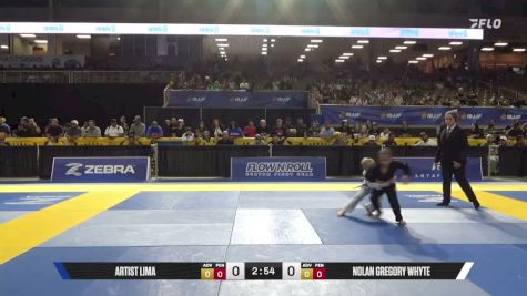 Nolan Gregory Whyte vs Artist Lima 2026 Pan Kids Jiu-Jitsu IBJJF Championship