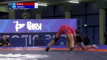 74 kg 1/4 Final - Erfan Elahi, Iran vs Sagar Jaglan, India