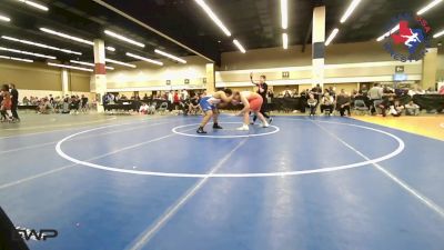 285 lbs Semifinal - Grant Bahnsen, Vici Wrestling Club vs Miles Fait, Hillcrest High School Wrestling
