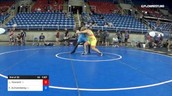 285 lbs Rnd Of 32 - James Howard, Tennessee vs Frankie Achambeng, Ohio