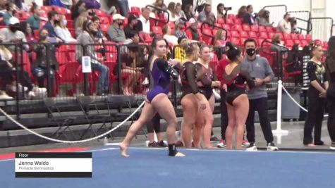 Jenna Waldo - Floor, Pinnacle Gymnastics - 2021 Region 3 Women's Championships