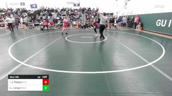 157 lbs Round Of 16 - Jack Heeps, Berlin vs Luke Longo, Masuk