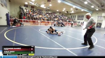 120 lbs 5th Place Match - Syrus Singh, Laguna Hills vs Alexander Ramirez, Yucaipa