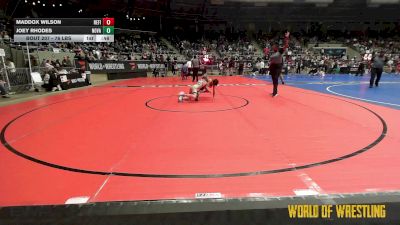 76 lbs Consolation - Maddox Wilson, Refinery vs Joey Rhodes, Nova Wrestling Club