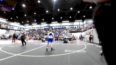 70 lbs Rr Rnd 3 - Hudsen Earnest, OKC Saints Wrestling vs Hayden Radebaugh, Little Axe Takedown Club