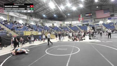 130 lbs Consolation - Brantlee Griess, Elevate Wrestling Academy vs Kaidence Lobehan Cormier, Team Aggression