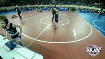 55 lbs Round Of 16 - Carter Deschaines, Borger Youth Wrestling vs Declan Lambert, Husky Wrestling Club