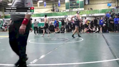 190 lbs Quarterfinal - Paul Tepley, Cvca vs Shane Saito, Perrysburg