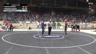 165 lbs Champ. Round 1 - Jaylin Littleton, Hopkinsville vs Msabaha Sumaili, Henry Clay