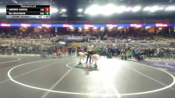 106 1A Champ. Round 1 - Eli Jolicoeur, Suwannee vs Andres Garcia, Cardinal Gibbons