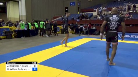 Jose Reginaldo P. Souza Jr vs Michael William Anderson 2024 Pan IBJJF Jiu-Jitsu No-Gi Championship