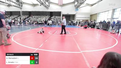 62 lbs Rr Rnd 5 - Ari Ramadani, Fair Lawn vs Luca Amato, CT WhaleK3