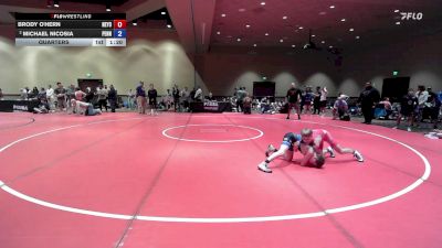88 lbs Quarters - Brody O'Hern, New York vs Michael Nicosia, Pennsylvania