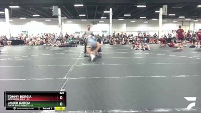 220 lbs Round 3 (4 Team) - Tommy Borgia, Iron Horse Gold vs Javier Garcia, Flickr Boyz Patriots