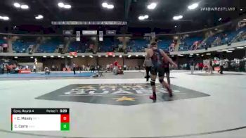 138 lbs Cons. Round 4 - Carson Maxey, Gibson City vs Chris Carra, Evanston