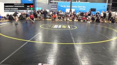 140 lbs Round Of 16 - LandonRay Romesburg, Davidsville vs Colton Wasmer, Westminster