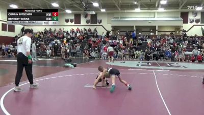SPW-11 lbs 1st Place Match - Bentley Vaske, Delaware County Wrestling Club vs Corbin Ritscher, Benton Community Wrestling Clu