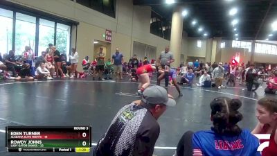 140 lbs Round 3 (4 Team) - Rowdy Johns, Lady Gator Dawgs vs Eden Turner, Alabama Elite Misfits