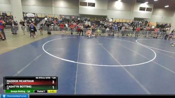 126 lbs Champ. Round 1 - Maddox Mcarthur, GA vs Cashtyn Botting, WI