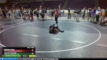 105 lbs 5th Place Match - Travis Gauvin, Bear Cave Wrestling Club vs Radan Peck, Pikes Peak Warriors Wrestling