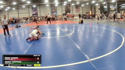 76 lbs Rd# 8- 12:30pm Saturday Final Pool - Kenny Hartman, Team Ohio vs Knox Chavez, Dynasty RED