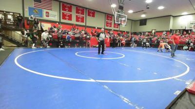 155 lbs Consi Of 8 #1 - Brody Cantrell, Kiefer High School vs Alex Ohse, Prague