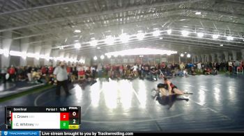 110 lbs Semifinal - Cianna Whitney, Taylorsville vs Isabelle Crown, Gunnison