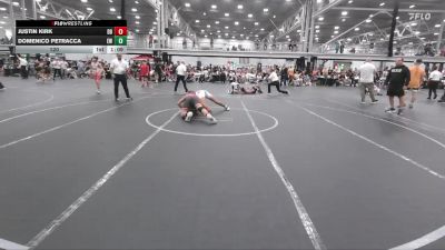 120 lbs Round 3 (10 Team) - Domenico Petracca, Edge Wrestling vs Justin Kirk, Dayton Bandits