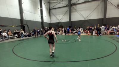 110 lbs Cons. Rd Of 16 - Chevelle Boynton, Warriors Of Christ - WOC vs Ayleen Marquez, Peninsula Wrestling