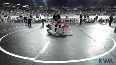 70 lbs Round Of 16 - Walker Ensey, Duncan Demon Wrestling vs Zane Nelson, Owasso Takedown Club