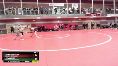 132 lbs Quarterfinal - Logan Kite, Idaho Falls High School vs Tanner Severn, Madison High School