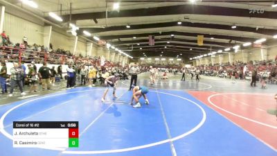 116 lbs Consi Of 16 #2 - Johnny Archuleta, Other Team vs Rogelio Casimiro, Center Vikings