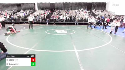 87-M2 lbs Rr Rnd 3 - Daniel Cooke, Kearny vs Daniel Spisso, South Plainfield