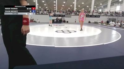 145 lbs Reese Thomas, Ohio Blue vs Chloe Beckett, Oklahoma