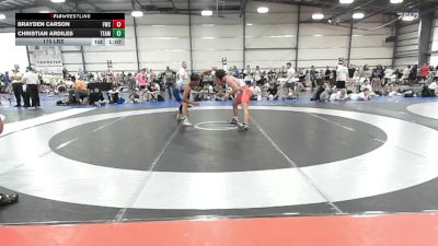 170 lbs Rr Rnd 2 - Brayden Carson, Freakztyle Elite - HSB vs Christian Ardiles, Team Dark Horse Black - HSB