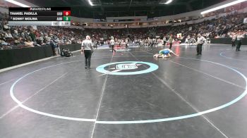 5A 157 lbs Champ. Round 1 - Sonny Molina, Albuquerque vs Thaniel Padilla, Los Lunas