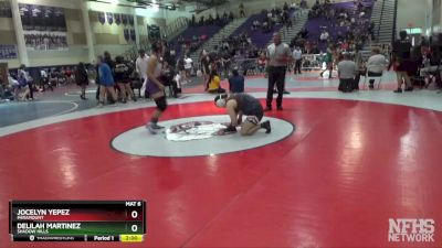 170 lbs Quarterfinal - Jocelyn Yepez, Paramount vs Delilah Martinez, Shadow Hills