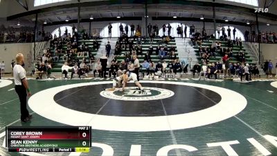 106 lbs 1st Place Match - Sean Kenny, Christian Brothers Academy(NJ) vs Corey Brown, Mount Saint Joseph