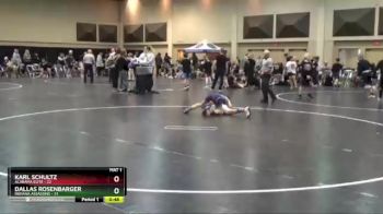 90 lbs Finals (2 Team) - Dallas Rosenbarger, Indiana Assassins vs Karl Schultz, Alabama Elite