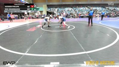 115 lbs Consi Of 4 - Jackson Phillips, Mat Time vs Reid Grandmason, Smitty's Barn