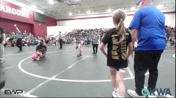 40 lbs Rr Rnd 2 - Stormi Jones, Cowboy Wrestling Club vs Presley Edge, Piedmont